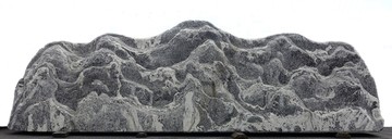 大型天然石山水画