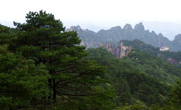 黄山群峰