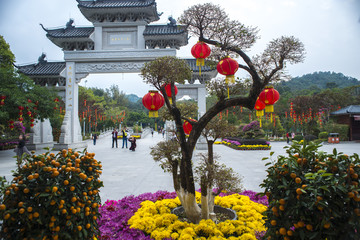 节日风景