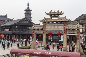 大年初一的无锡南禅寺