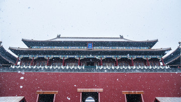 雪中午门