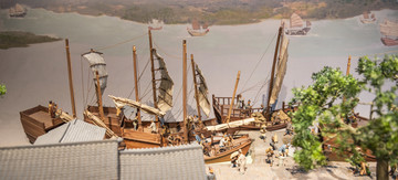 古代港口场景模型