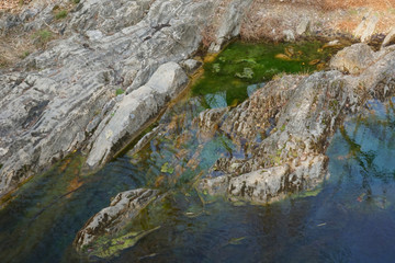 小溪流淌