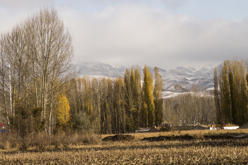 雪山远景