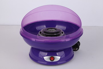 紫色家用小型加湿器整体