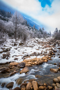 阿坝州理县毕棚沟景区