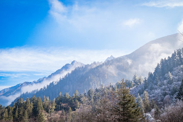 阿坝州理县毕棚沟景区