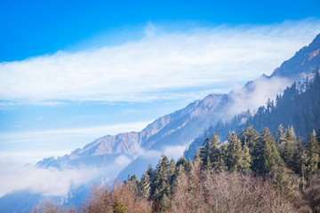 阿坝州理县毕棚沟景区