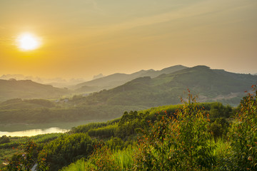 夕阳风景