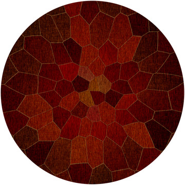 抽象纹理图案拼接渐变布纹地毯