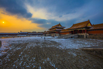 故宫雪景