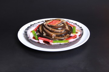 鐵板長魚絲