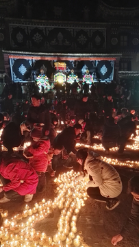 元宵节酥油花灯