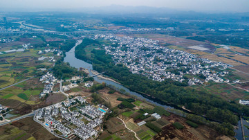 西溪南村全景