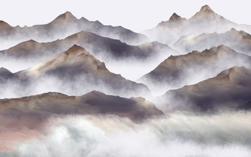 水墨山水畫