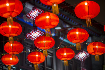 古文化街元宵节灯笼
