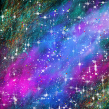 高清宇宙星空吊頂軟膜裝飾畫