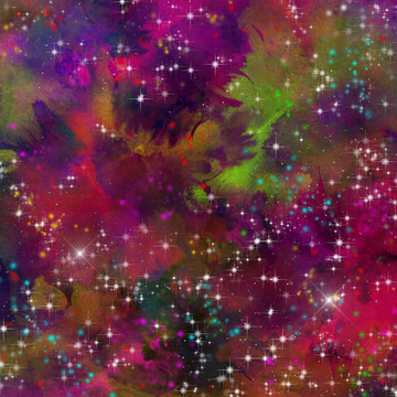 高清幻彩宇宙星空?qǐng)D