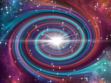 高清宇宙炫彩星空裝飾圖