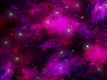 高清炫彩宇宙星空裝飾畫