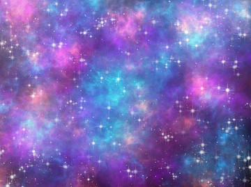 高清幻彩星空裝飾畫(huà)