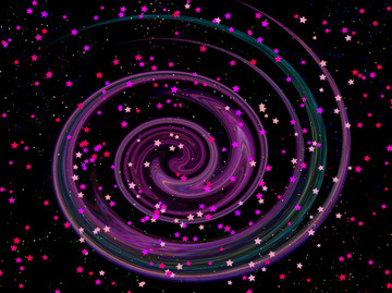 高清幻彩星空裝飾畫(huà)