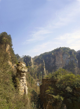 张家界杨家界景区高清图