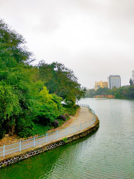 湛江寸金桥公园风景