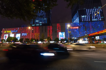 福州仓山万达夜景