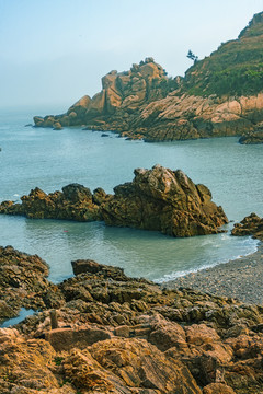 霞浦县大京村鹅卵石海滩