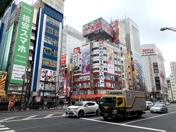 日本东京商业街