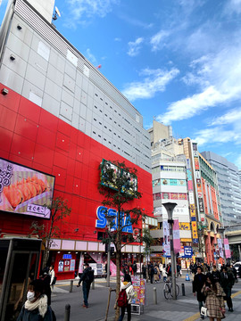 日本东京街景