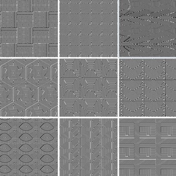 矢量全息防偽折光紋9款