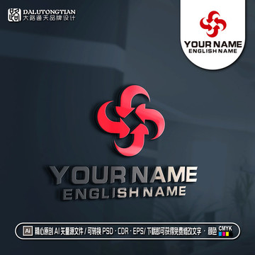 JX字母LOGO箭頭LOGO