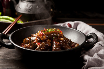 土家豆角扎肉