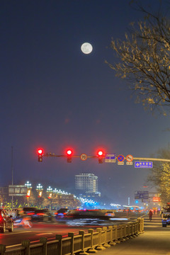 长安街夜景