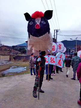 乡村元宵灯会