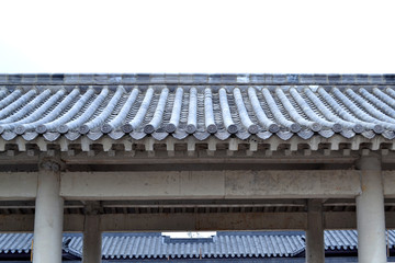 中式走廊建筑