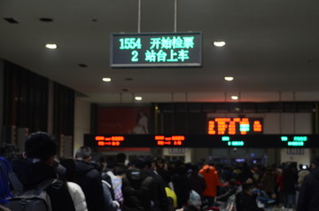郑州火车站1号候车厅