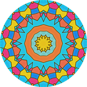 對(duì)稱花紋