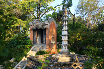 颍上尤家花园建筑风光