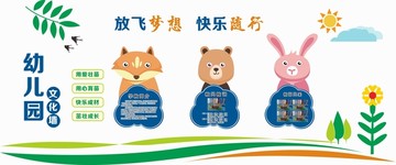 幼兒園文化墻