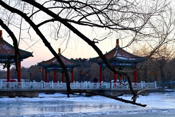 南湖夜景