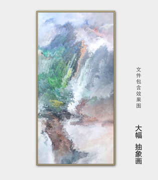 抽象油画