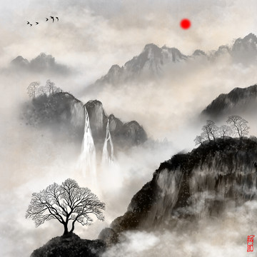 山水畫