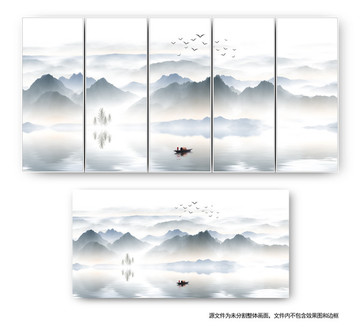 新中式裝飾畫