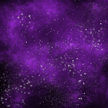 高清紫色星空圖