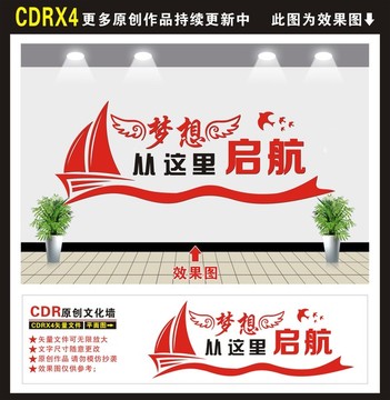勵志文化墻