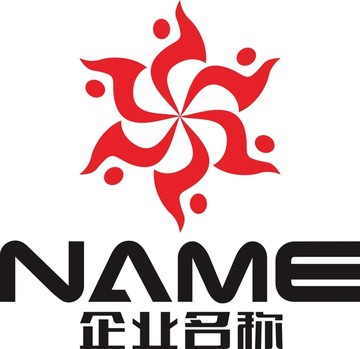 风车教育培训学校活动logo