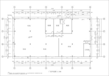 厂房平面图